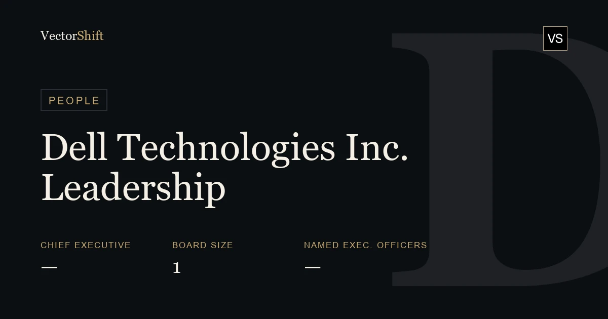Dell Technologies Inc. leadership & board