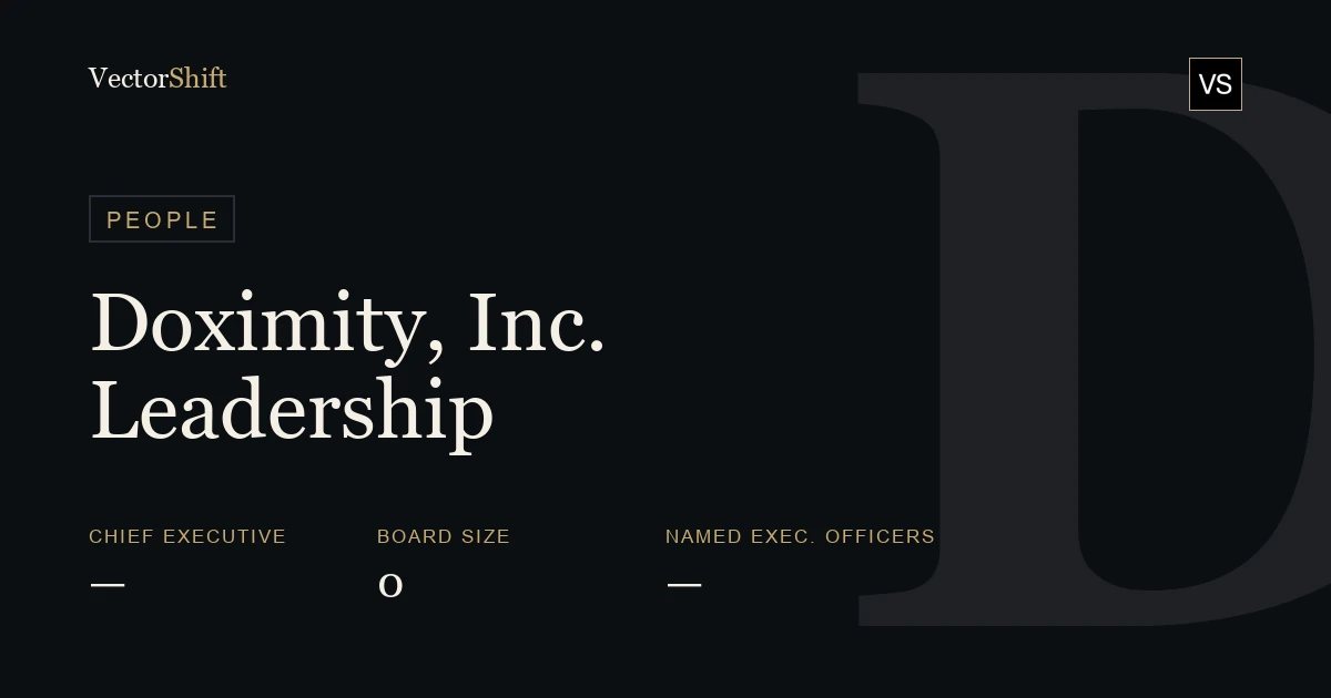 Doximity, Inc. leadership & board