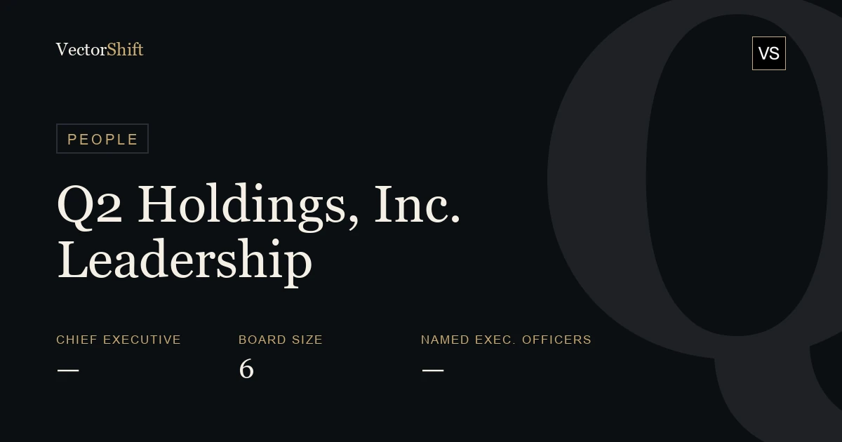 Q2 Holdings, Inc. leadership & board