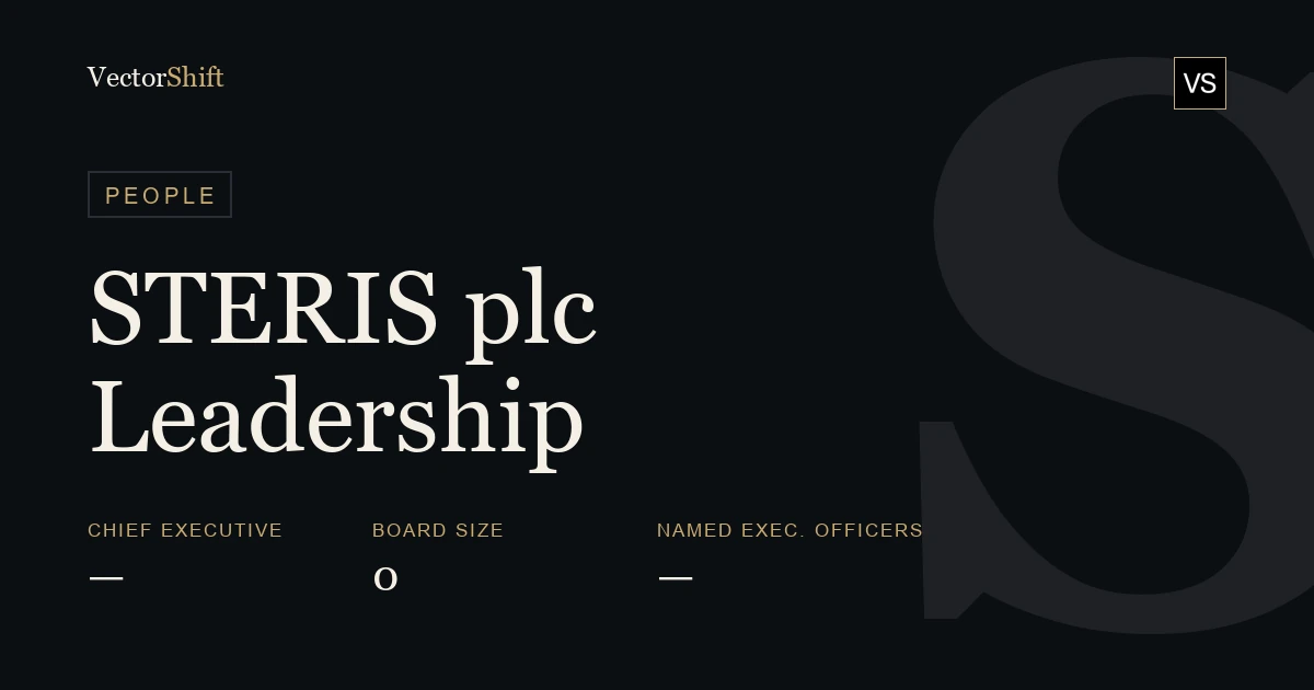 STERIS plc leadership & board
