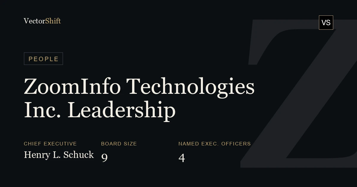 ZoomInfo Technologies Inc. leadership & board
